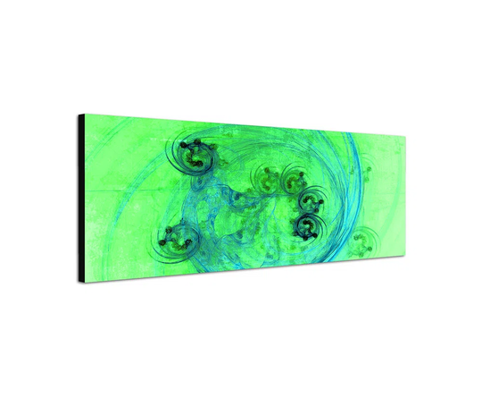Enigma Panorama Abstract 042 Graphic Art Print on Canvas
