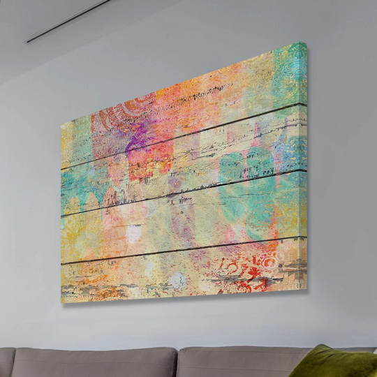 Vintage Abstract 5183 by Irena Orlov - Wrapped Canvas Graphic Art Print