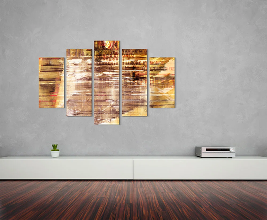 Enigma Abstract 569 Graphic Art Print Multi-Piece Image on Canvas
