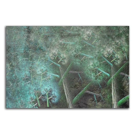 Enigma Abstract 481 Graphic Art Print on Canvas