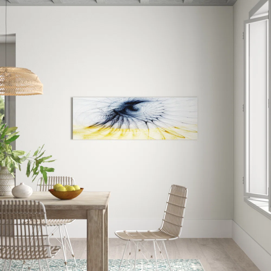 Enigma Panorama Abstract 1476 Graphic Art Print on Canvas