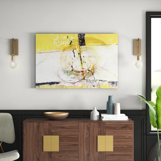 Enigma Abstract 1324 Graphic Art Print On Canvas