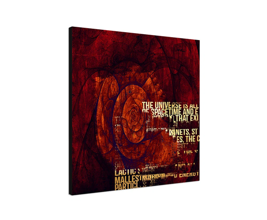 Enigma Abstract 421 Graphic Art Print On Canvas