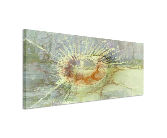 Enigma Panorama Abstract 1475 Graphic Art Print on Canvas