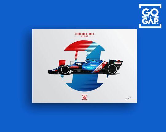 Alpine A521 - Fernando Alonso 14 F1 2021