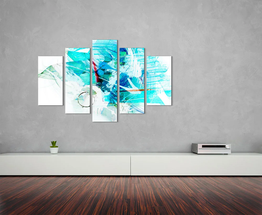 Enigma Abstract 774 Graphic Art Print Multi-Piece Image on Canvas