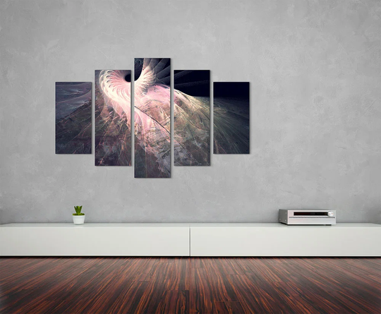 Enigma Abstract 1484 Graphic Art Print Multi-Piece Image on Canvas