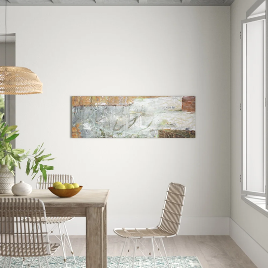 Enigma Panorama Abstract 1434 Graphic Art Print on Canvas