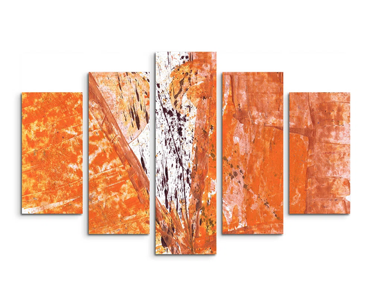 Enigma Abstract 611 Graphic Art Print Multi-Piece Image on Canvas