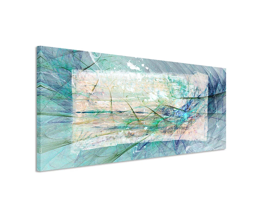 Abstract 1432 - Wrapped Canvas Panoramic Graphic Art Print on Canvas