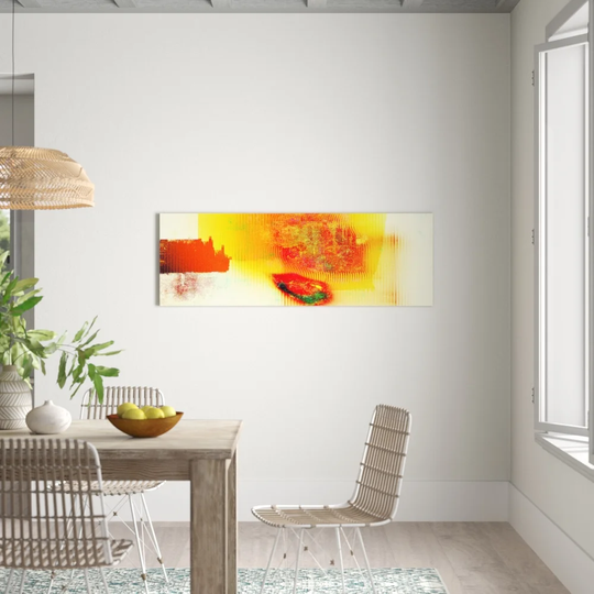 Enigma Panorama Abstract 116 Graphic Art Print on Canvas
