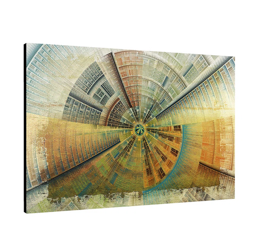 Enigma 429 Abstract Graphic Art Print on Canvas