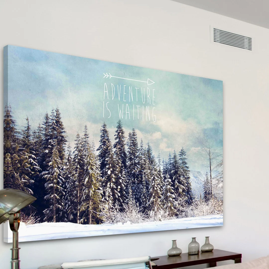 'Evergreens' by Sylvia Cook - Wrapped Canvas Graphic Art Print