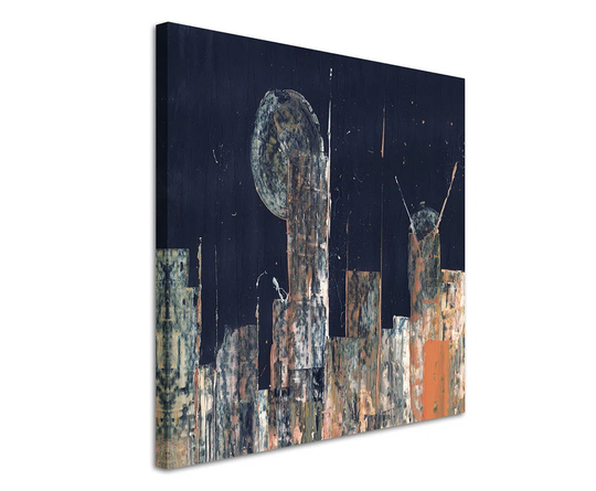 Enigma Abstract 951 Graphic Art Print on Canvas