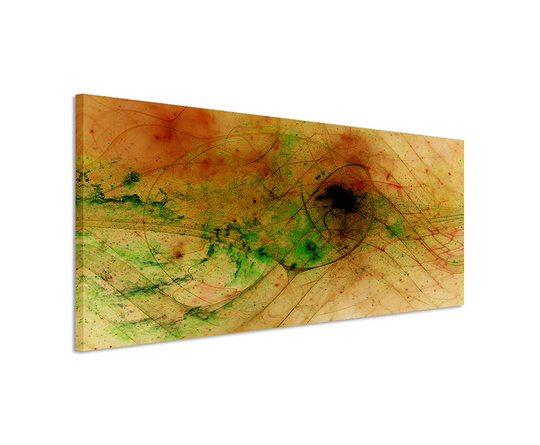 Enigma Panorama Abstract 1098 Graphic Art Print on Canvas
