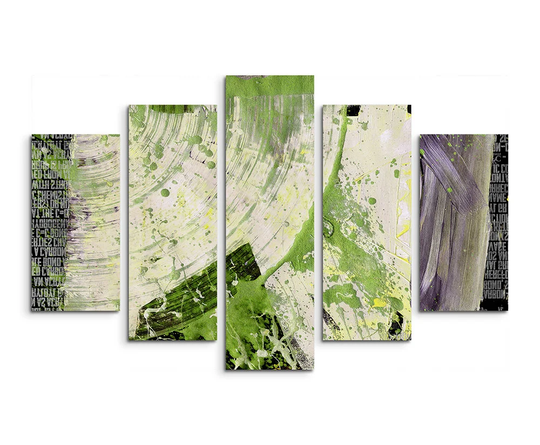 Enigma Abstract 587 Graphic Art Print Multi-Piece Image on Canvas