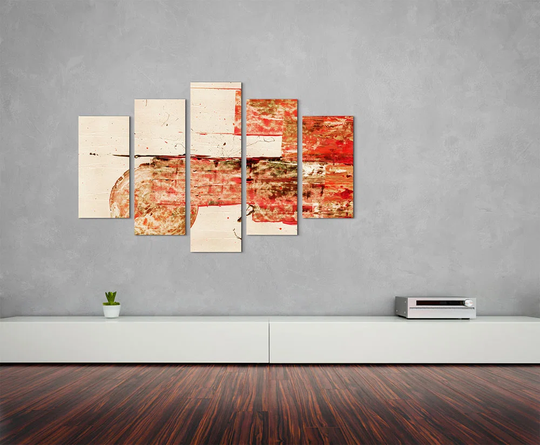 Enigma Abstract 974 Graphic Art Print Multi-Piece Image on Canvas