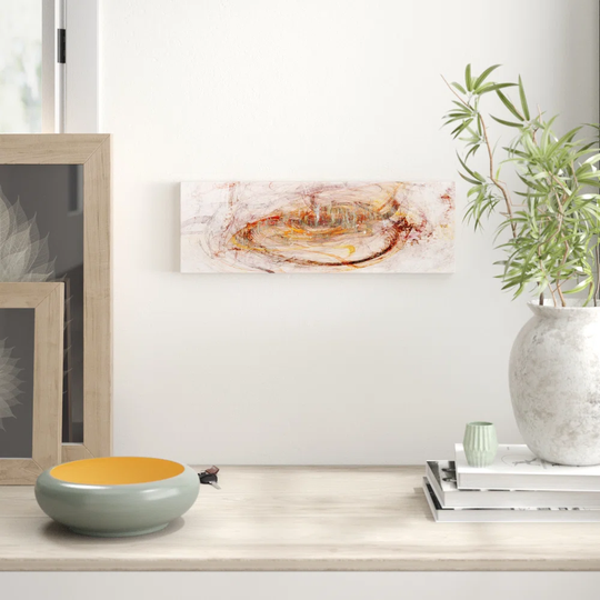 Enigma Panorama Abstract 1428 Graphic Art Print on Canvas