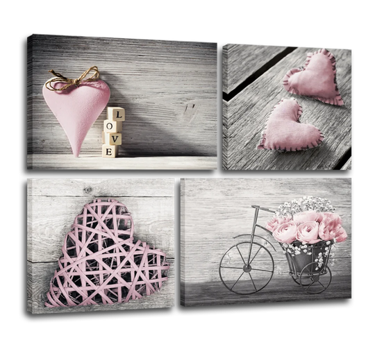 Shabby - Wrapped Canvas Graphic Art Print