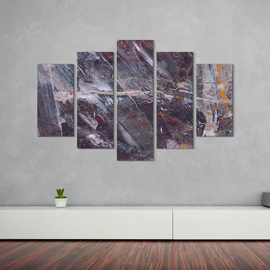 Enigma Abstract 882 Graphic Art Print Multi-Piece Image on Canvas
