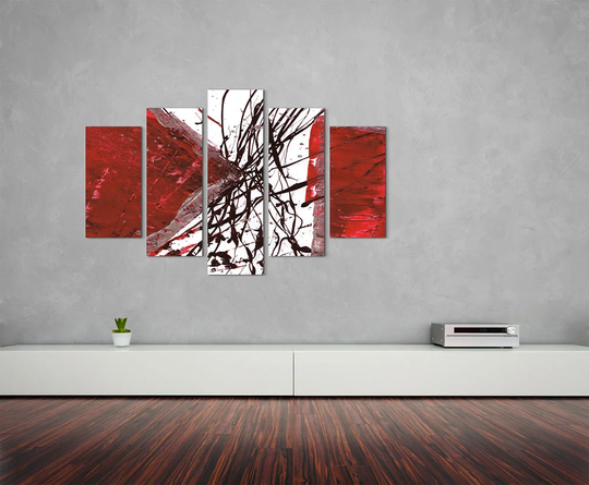 Enigma Abstract 778 Graphic Art Print Multi-Piece Image on Canvas