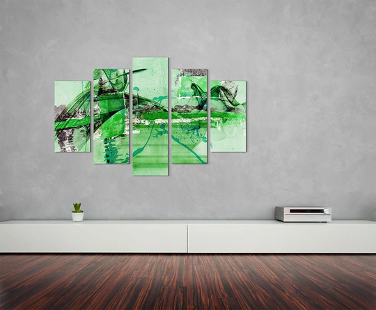 Enigma Abstract 719 Graphic Art Print Multi-Piece Image on Canvas