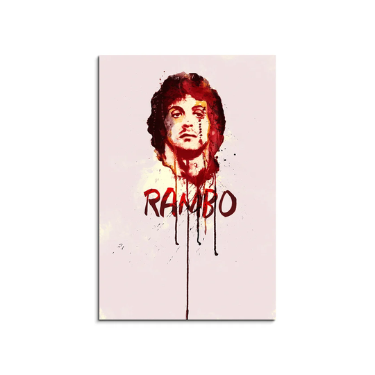 Enigma Rambo Graphic Art Print on Canvas
