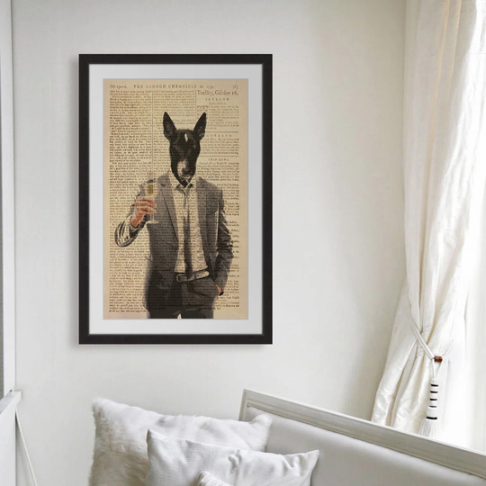 Canine Cheer by Eyre Tarney - Picture Frame Graphic Art Print on Paper