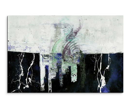 Enigma Abstract 1387 Graphic Art Print on Canvas