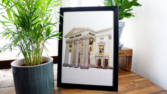 The Lion King West End Digital Art Print A4 A5 Lyceum Theatre London