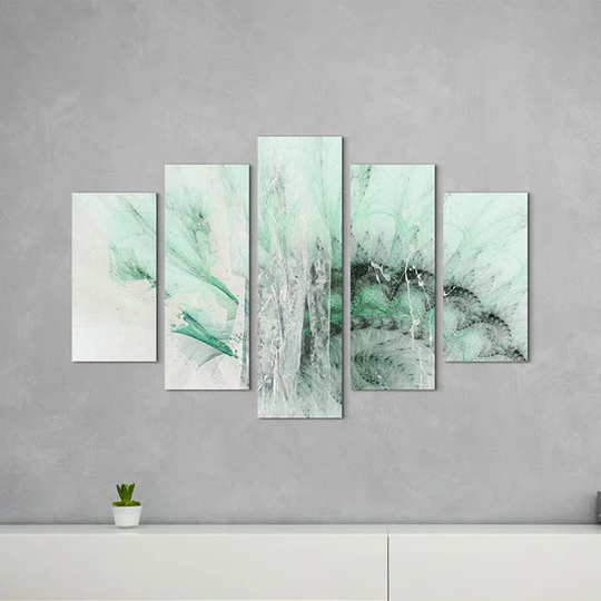 Enigma Scultpure Abstract 1250 Graphic Art Print Multi-Piece Image on Canvas