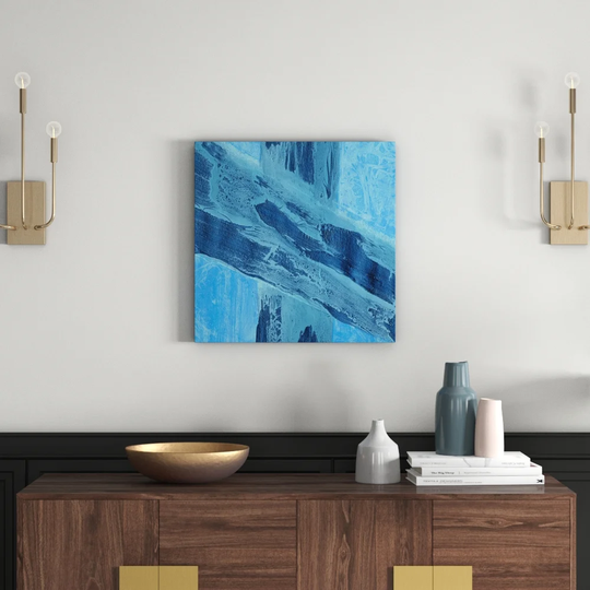 Enigma Abstract 984 Graphic Art Print on Canvas